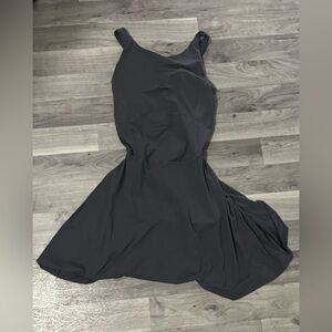 Classic Black Sleeveless Fit-and-Flare Dress